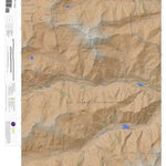 Apogee Mapping, Inc. Mount Yale, Colorado 7.5 Minute Topographic Map - Color Hillshade digital map