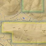 Apogee Mapping, Inc. Mud Creek, Colorado 7.5 Minute Topographic Map - Color Hillshade digital map