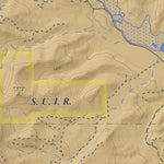 Oakbrush Hill, Colorado 7.5 Minute Topographic Map - Color Hillshade Preview 2
