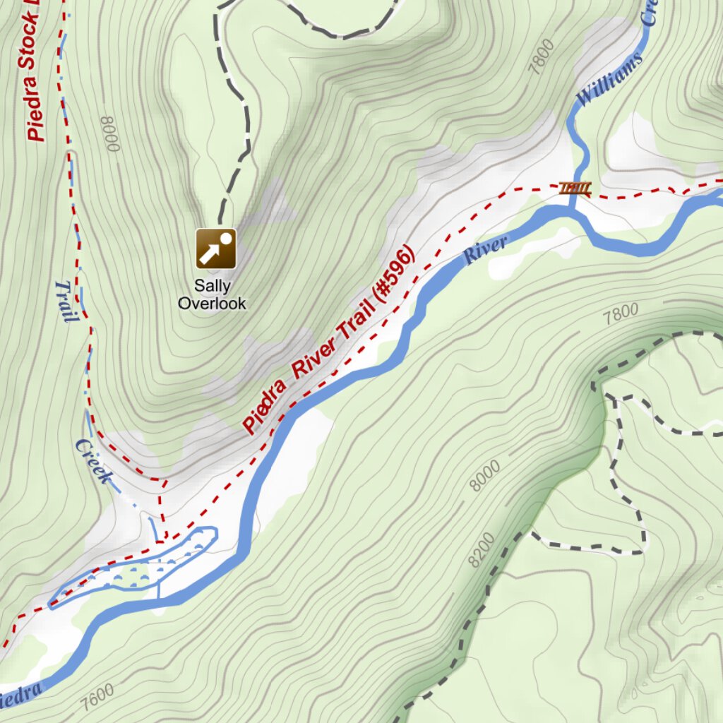 Oakbrush Ridge, Colorado 7.5 Minute Topgraphic Map by Apogee Mapping ...