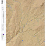 Oakbrush Ridge, Colorado 7.5 Minute Topographic Map - Color Hillshade Preview 1