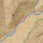Oakbrush Ridge, Colorado 7.5 Minute Topographic Map - Color Hillshade Preview 3