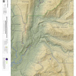 Apogee Mapping, Inc. Ohanapecosh Hot Springs, Washington 7.5 Minute Topographic Map - Color Hillshade digital map