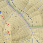 Apogee Mapping, Inc. Ohanapecosh Hot Springs, Washington 7.5 Minute Topographic Map - Color Hillshade digital map