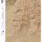 Pagosa Peak, Colorado 7.5 Minute Topographic Map - Color Hillshade Preview 1