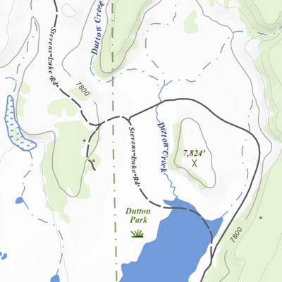 Apogee Mapping, Inc. Pagosa Springs, Colorado 7.5 Minute Topographic Map digital map