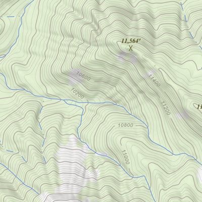 Apogee Mapping, Inc. Palomino Mountain, Colorado 7.5 Minute Topographic Map digital map