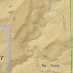 Apogee Mapping, Inc. Papoose Canyon, Utah 7.5 Minute Topographic Map - Color Hillshade digital map