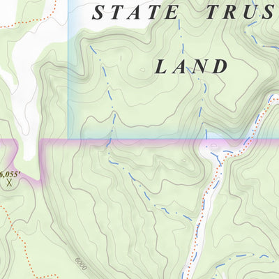 Apogee Mapping, Inc. Papoose Canyon, Utah 7.5 Minute Topographic Map digital map