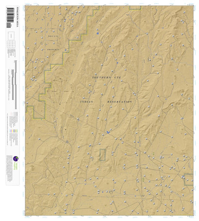 Apogee Mapping, Inc. Pinkerton Mesa, Colorado 7.5 Minute Topographic Map - Color Hillshade digital map