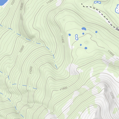 Apogee Mapping, Inc. Platoro, Colorado 7.5 Minute Topographic Map digital map