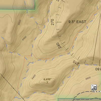 Apogee Mapping, Inc. Pleasant View, Colorado 7.5 Minute Topographic Map - Color Hillshade digital map