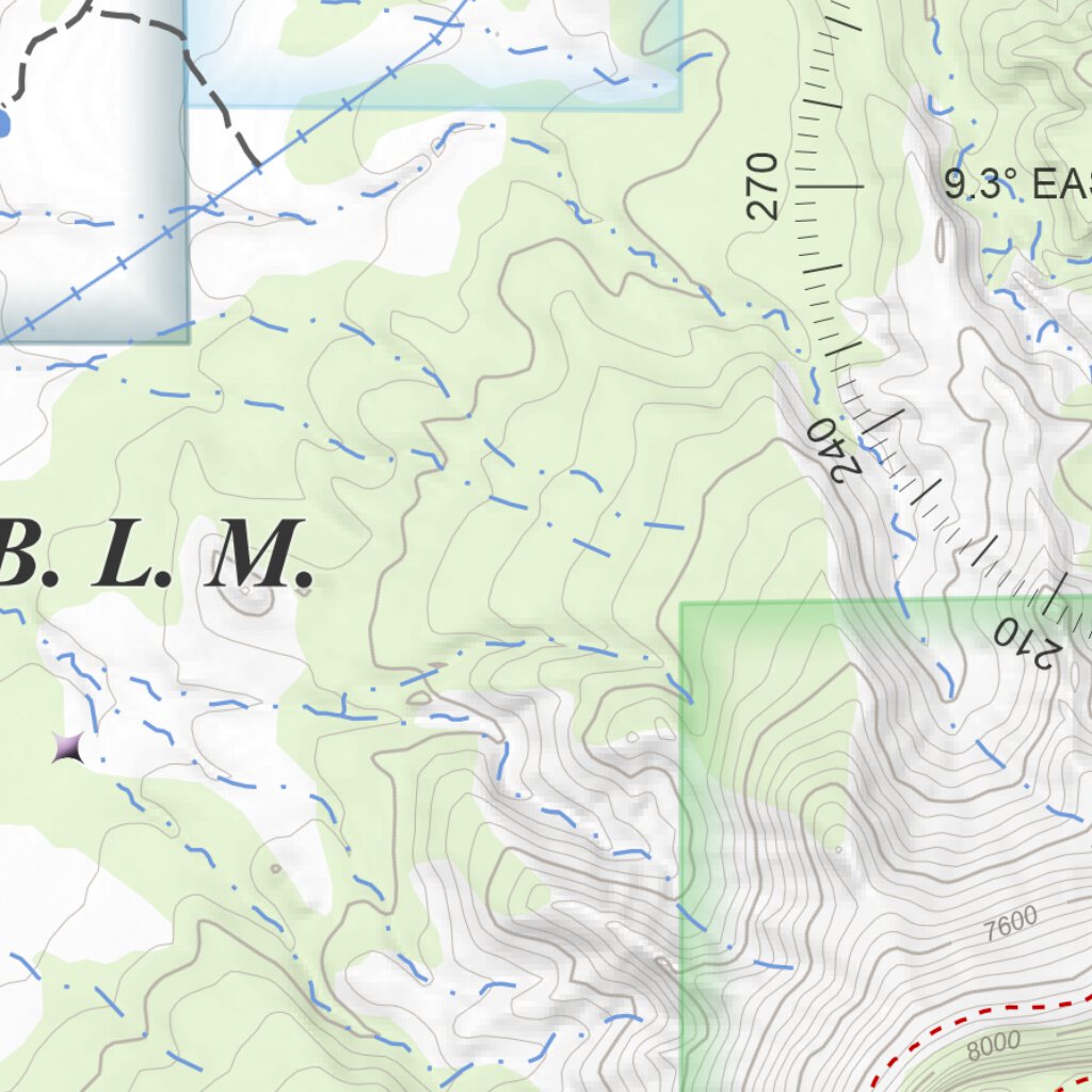 Point Lookout, Colorado 7.5 Minute Topographic Map by Apogee Mapping ...