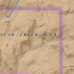Apogee Mapping, Inc. Raid Lake, Wyoming 7.5 Minute Topographic Map - Color Hillshade digital map