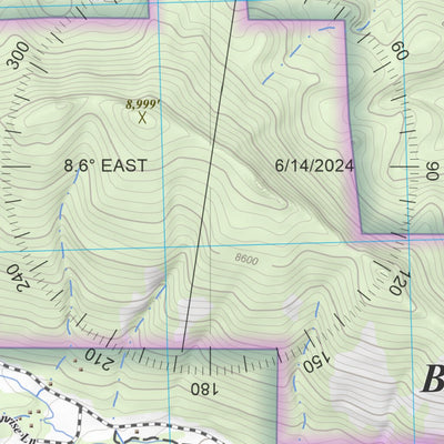 Rules Hill, Colorado 7.5 Minute Topographic Map Preview 3