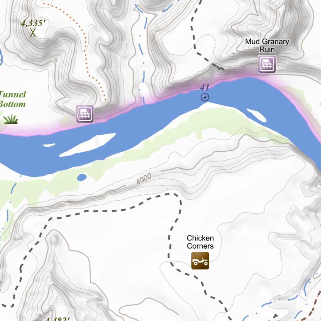 Shafer Basin, Utah 7.5 Minute Topographic Map by Apogee Mapping, Inc ...