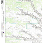 Snow Flat Spring Cave, Utah 7.5 Minute Topographic Map Preview 1