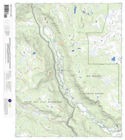 Apogee Mapping, Inc. Spectacle Lake, Colorado 7.5 Minute Topographic Map digital map
