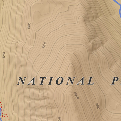 Apogee Mapping, Inc. Sphinx Lakes, California 7.5 Minute Topographic Map - Color Hillshade digital map