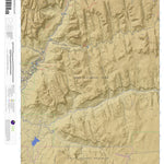 Apogee Mapping, Inc. Springdale East, Utah 7.5 Minute Topographic Map - Color Hillshade digital map