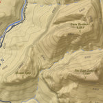 Apogee Mapping, Inc. Springdale East, Utah 7.5 Minute Topographic Map - Color Hillshade digital map