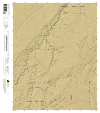 Apogee Mapping, Inc. Sugarloaf Butte, Utah 7.5 Minute Topographic Map - Color Hillshade digital map
