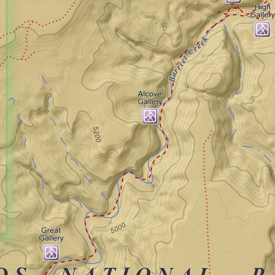 Apogee Mapping, Inc. Sugarloaf Butte, Utah 7.5 Minute Topographic Map - Color Hillshade digital map