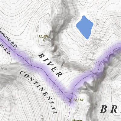 Apogee Mapping, Inc. Sweetwater Gap, Wyoming 7.5 Minute Topographic Map digital map