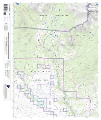 Apogee Mapping, Inc. Sweetwater Needles, Wyoming 7.5 Minute Topographic Map digital map