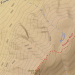 Apogee Mapping, Inc. Tenaya Lake, California 7.5 Minute Topographic Map - Color Hillshade digital map