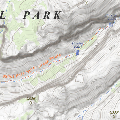 Apogee Mapping, Inc. The Guardian Angels, Utah 7.5 Minute Topographic Map digital map