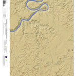 Apogee Mapping, Inc. The Loop, Utah 7.5 Minute Topographic Map - Color Hillshade digital map