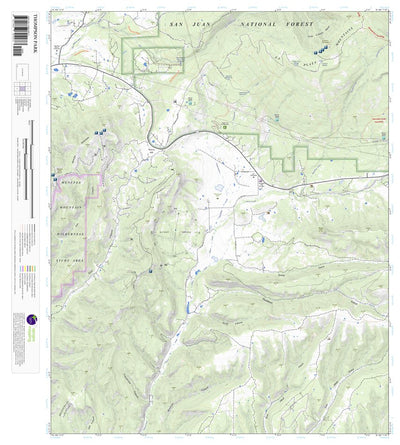 Apogee Mapping, Inc. Thompson Park, Colorado 7.5 Minute Topographic Map digital map