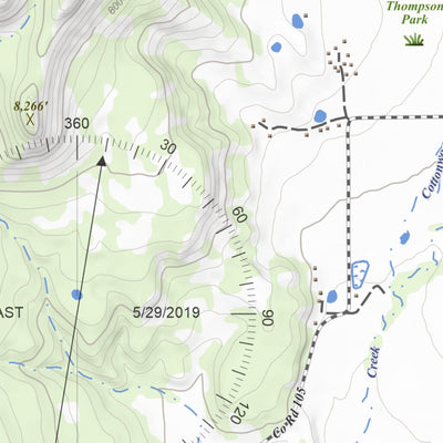 Apogee Mapping, Inc. Thompson Park, Colorado 7.5 Minute Topographic Map digital map