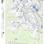 Tioga Pass, California 7.5 Minute Topographic Map Preview 1