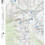 Apogee Mapping, Inc. Triple Divide Peak, California 7.5 Minute Topographic Map digital map