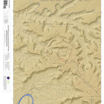 Apogee Mapping, Inc. Upheaval Dome, Utah 7.5 Minute Topographic Map - Color Hillshade digital map