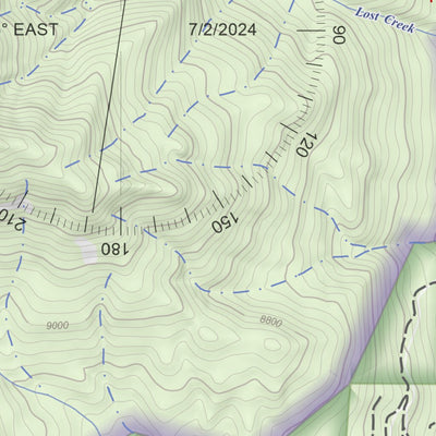 Vallecito Reservoir, Colorado 7.5 Minute Topographic Map Preview 2