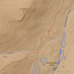 Weminuche Pass, Colorado 7.5 Minute Topographic Map - Color Hillshade Preview 2