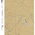 Apogee Mapping, Inc. Whitmore Hot Springs, California 7.5 Minute Topographic Map - Color Hillshade digital map