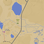 Apogee Mapping, Inc. Whitmore Hot Springs, California 7.5 Minute Topographic Map - Color Hillshade digital map