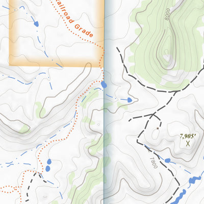 Apogee Mapping, Inc. Willow Spring, Colorado 7.5 Minute Topographic Map digital map