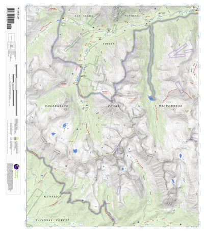 Apogee Mapping, Inc. Winfield, Colorado 7.5 Minute Topographic Map digital map