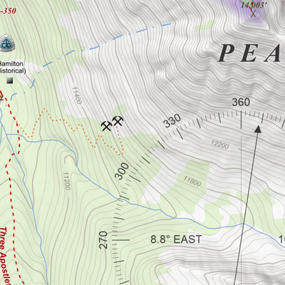 Apogee Mapping, Inc. Winfield, Colorado 7.5 Minute Topographic Map digital map