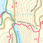 Appalachian Mountain Club AMC Eastern Mount Desert Island, Acadia National Park 12th edition digital map