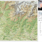 Arbeitsgemeinschaft für vergleichende Hochgebirgsforschung 13 Annapurna Base Camp 2020 digital map