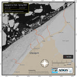 Arctic Alaska Observation and Knowledge Hub (AAOKH) Utqiagvik Sea Ice Trail Map - Spring 2023 digital map