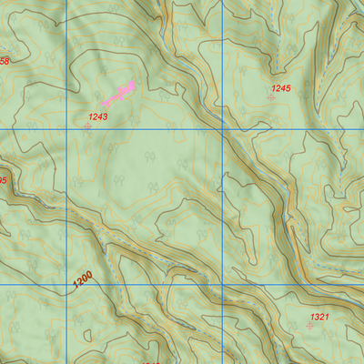 PETA TOPOGRAFI RAUNG UTARA Preview 2