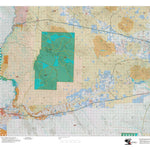 Arizona HuntData LLC Arizona Unit 41 Land Ownership and Deer Concentrations digital map