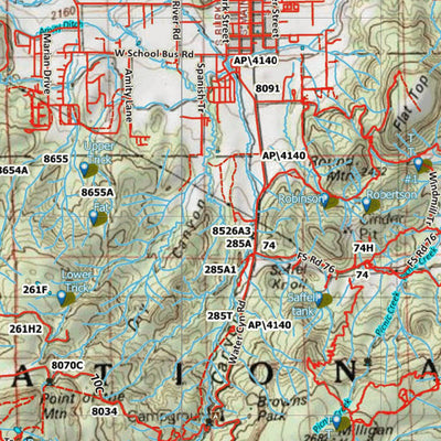Arizona HuntData LLC AZ Unit 1 Antelope Concentrations digital map